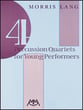 FOUR PERCUSSION QUARTETS FOR YOUNG PERFORMERS cover